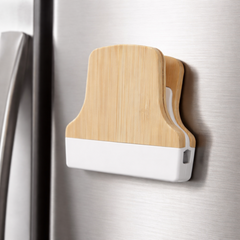 Bamboo Fridge Magnet Clip by Happyway Promotions
