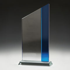 Blue Zenith Glass Award by Happyway promotions
