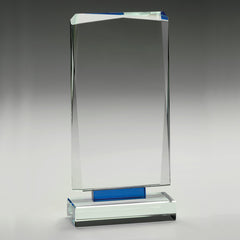 Blue Mirage Glass Award by Happyway promotions