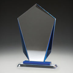 Glass Blue Keystone by Happyway promotions