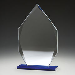 Glass Blue Arrowhead by Happyway promotions