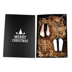 Bula Vinaka Stainless Steel Wine Glass Gift Set by Happyway Promotions