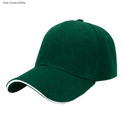 Const 6 Panel Cotton Sandwich Cap by Happyway Promotions