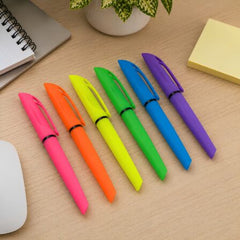Gear Pen Highlighter by Happyway Promotions