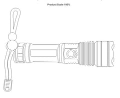 Lumen LED Flashlight By Happyway Promotions