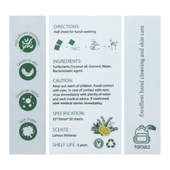 Travel Paper Soap Sheet by Happyway Promotions