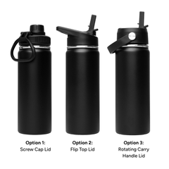 LAPEN 500ml Vacuum Bottle - 3 Different Lid Options by Happyway Promotions