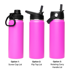 LAPEN 500ml Vacuum Bottle - 3 Different Lid Options by Happyway Promotions
