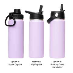 LAPEN 500ml Vacuum Bottle - 3 Different Lid Options by Happyway Promotions