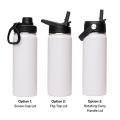 LAPEN 500ml Vacuum Bottle - 3 Different Lid Options by Happyway Promotions
