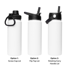 LAPEN 500ml Vacuum Bottle - 3 Different Lid Options by Happyway Promotions