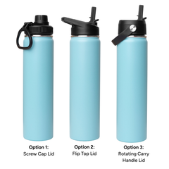 LAPEN 750ml Vacuum Bottle - 3 Different Lid Options by Happyway Promotions