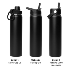 LAPEN 750ml Vacuum Bottle - 3 Different Lid Options by Happyway Promotions
