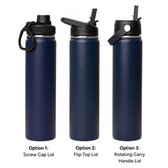 LAPEN 750ml Vacuum Bottle - 3 Different Lid Options by Happyway Promotions