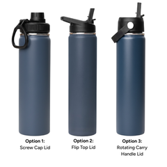 LAPEN 750ml Vacuum Bottle - 3 Different Lid Options by Happyway Promotions