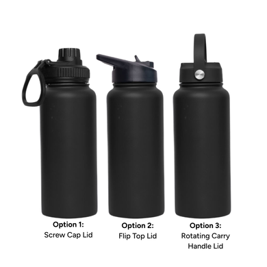 LAPEN 1L Vacuum Bottle - 3 Different Lid Options by Happyway Promotions