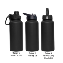 LAPEN 1L Vacuum Bottle - 3 Different Lid Options by Happyway Promotions