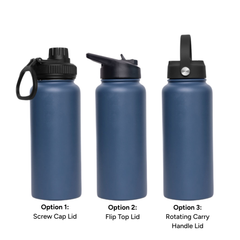 LAPEN 1L Vacuum Bottle - 3 Different Lid Options by Happyway Promotions