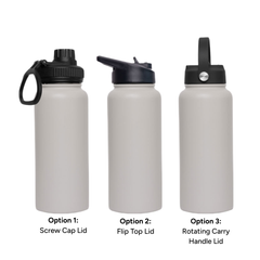 LAPEN 1L Vacuum Bottle - 3 Different Lid Options by Happyway Promotions