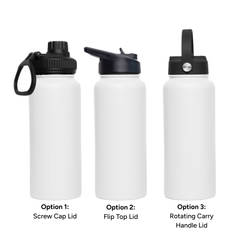 LAPEN 1L Vacuum Bottle - 3 Different Lid Options by Happyway Promotions