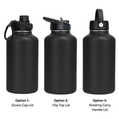 LAPEN 1800ml Vacuum Bottle - 3 Different Lid Options by Happyway Promotions
