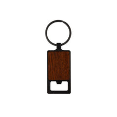 Autumn Wood Bottle Opener – Square by Happyway Promotions
