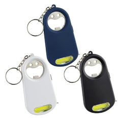 Smily Torch Tape Bottle Opener Key Ring by Happyway Promotions