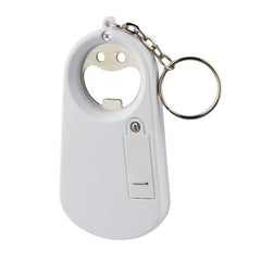 Smily Torch Tape Bottle Opener Key Ring by Happyway Promotions