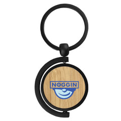 Thorndon Bamboo Key Ring by Happyway Promotions