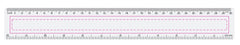 Transparent 30cm Ruler