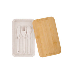 Sturdee Dual-Compartment Lunch Box by Happyway Promotions