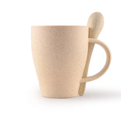 HWD252 - Avenue Wheat Fibre Cup and Spoon