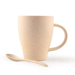 HWD252 - Avenue Wheat Fibre Cup and Spoon