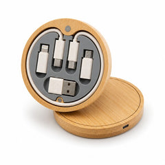 Reveal Circle Wireless Charger Set  by Happyway Promotions