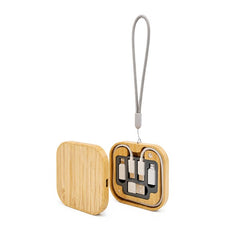 Reveal Square Wireless Charger Set by Happyway Promotions