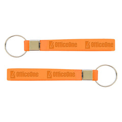 Silicone Strap Keytag by Happyway Promotions