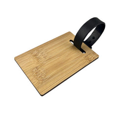 Bamboo Luggage Tag by Happyway Promotions