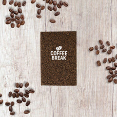 Coffee Grounds A6 Notebook by Happyway Promotions