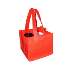 Non Woven 4 Coffee Cups Bag by Happyway Promotions