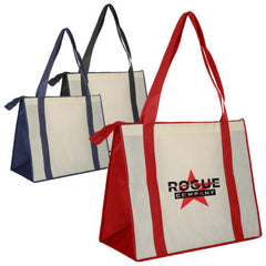 Non Woven Large Zipped Shopping Bag by Happyway Promotions