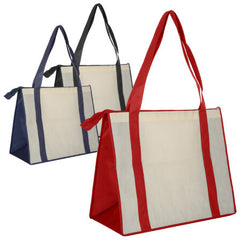 Non Woven Large Zipped Shopping Bag by Happyway Promotions