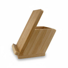 Bamboo Mobile Stand and Pen Holder by Happyway Promotions
