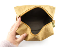Munro Kraft Paper Cosmetic Bag by Happyway Promotions