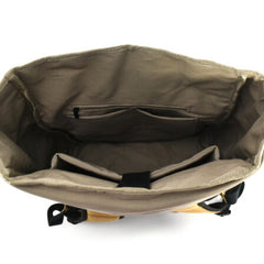 Seaside Kraft Paper Laptop Backpack by Happyway Promotions
