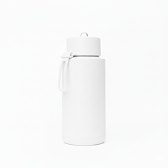 1L Stainless Steel Bottle with Silicone Handle by Happyway Promotions