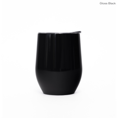 Kosmo Metal Coffee Cup - 350Ml by Happyway Promotions