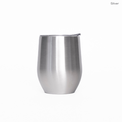 Kosmo Metal Coffee Cup - 350Ml by Happyway Promotions