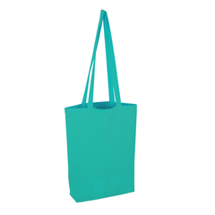 Long Handle Coloured Cotton Bag