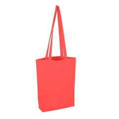 Long Handle Coloured Cotton Bag