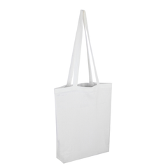 Long Handle Coloured Cotton Bag